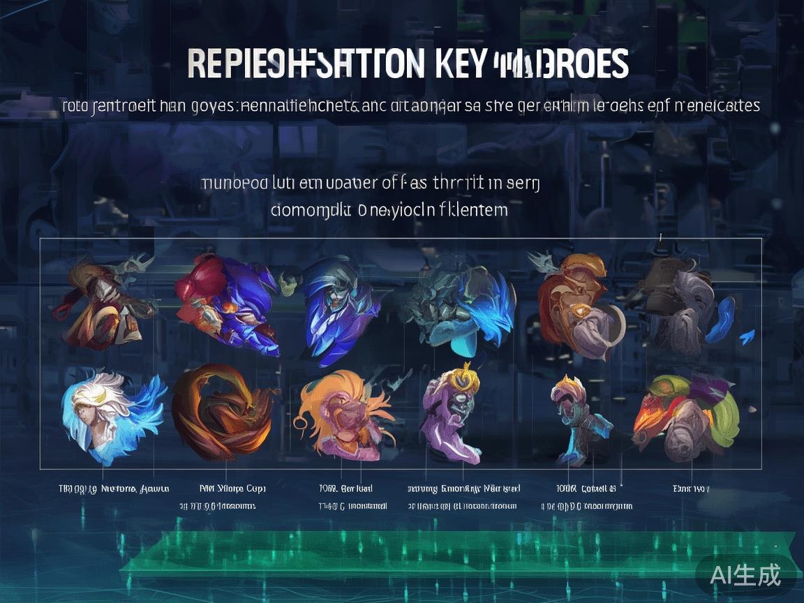 例如，某知名竞猜平台发现，“关键英雄”的出现频率对